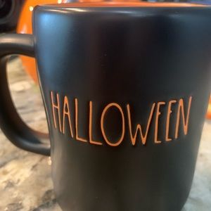 Rae Dunn HAPPY HALLOWEEN Holiday Coffee Tea Mug